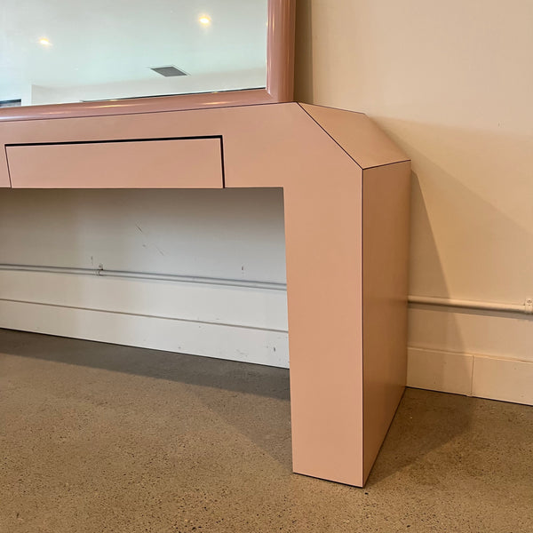 Retro Glam Desk with Drawers