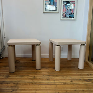 Elegantly 80s Pink Accent Tables