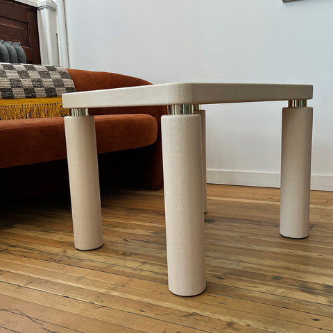 Elegantly 80s Pink Accent Tables