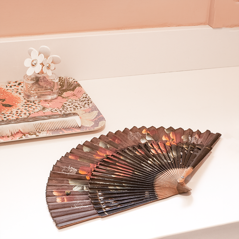 Hand-Painted Fan