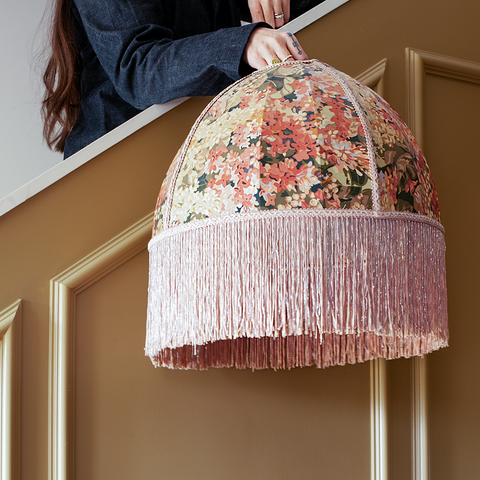 Lampshade With The Fringe