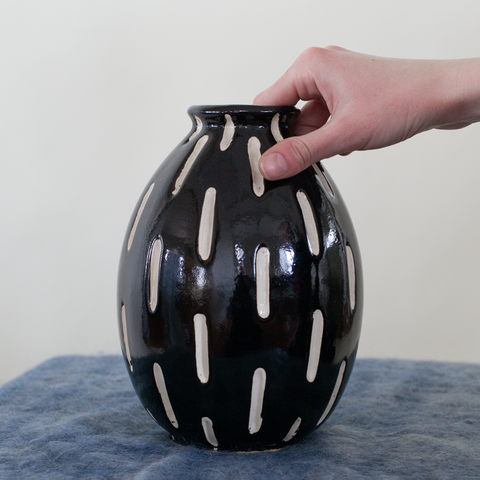 Black & White Vase
