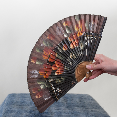 Hand-Painted Fan