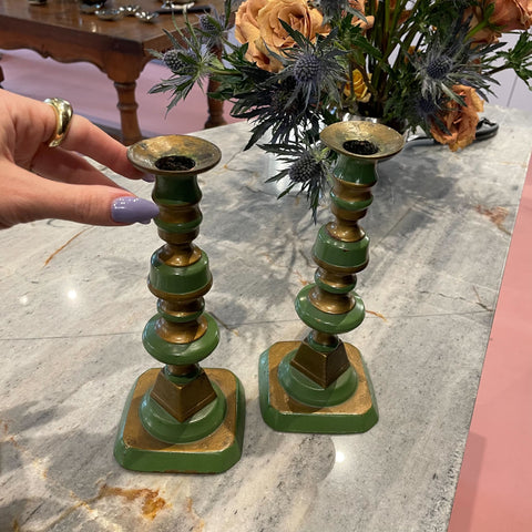 Art Deco Style Candlesticks