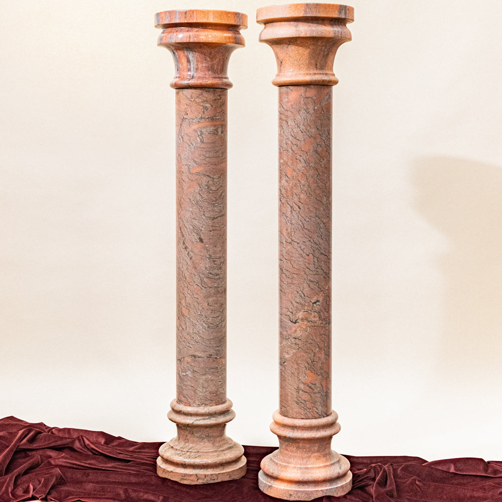 Pink Marble Columns – Roslyn Shop