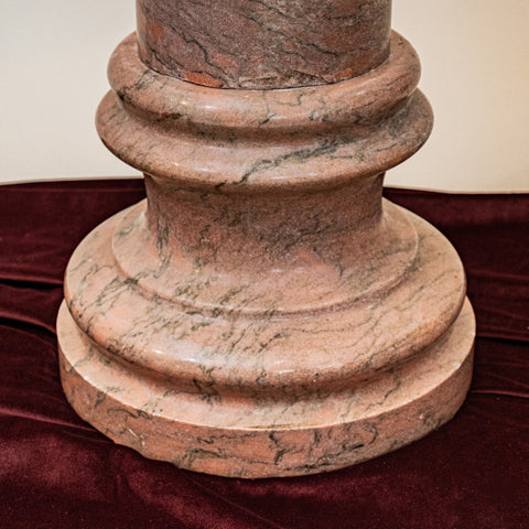 Pink Marble Columns
