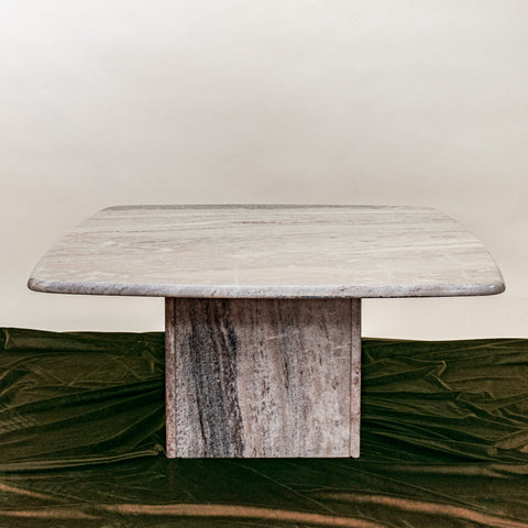 1980 Roche Bobois Marble Coffee Table